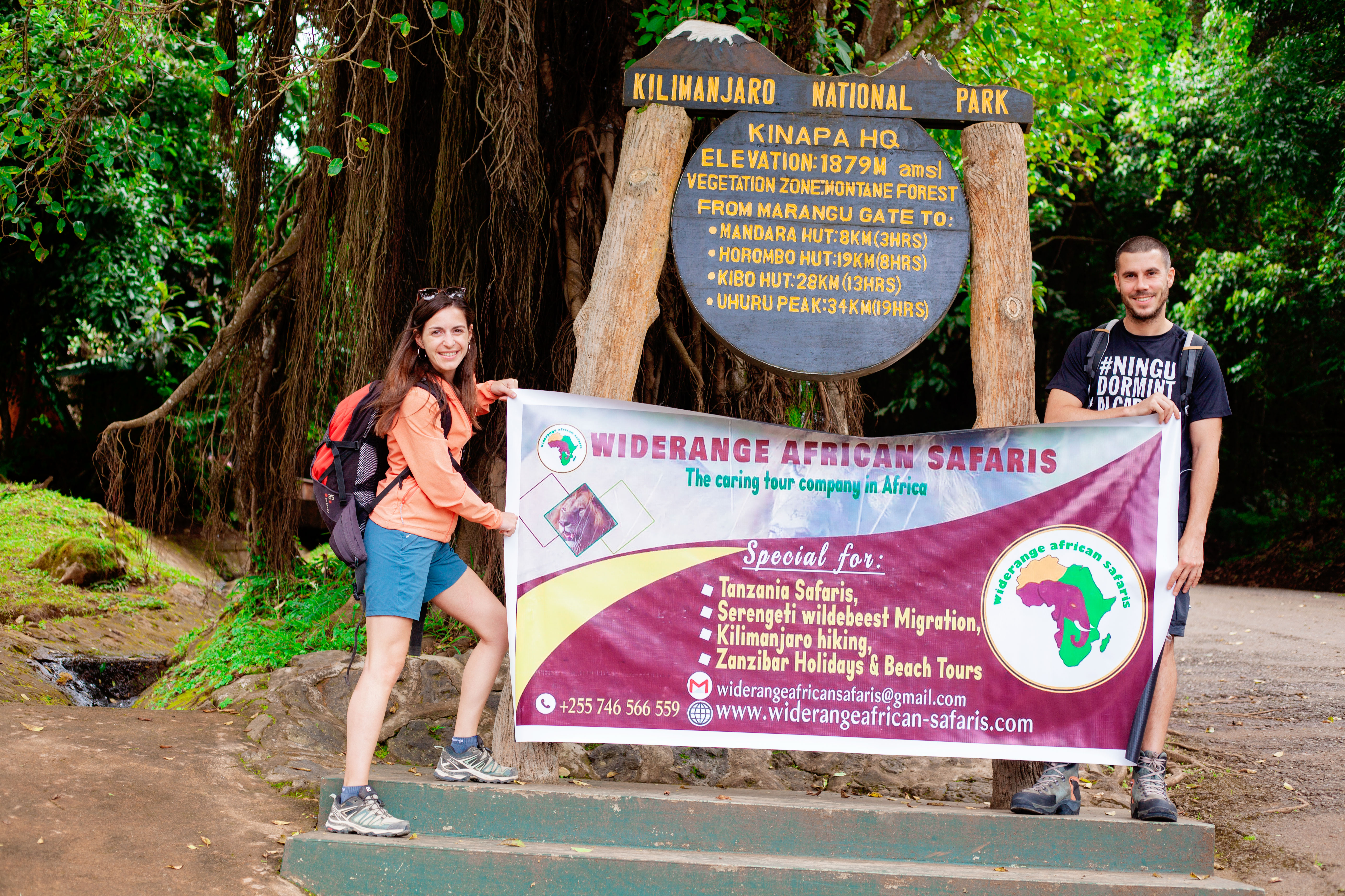 5 days Kilimanjaro climbing package| hiking tour via Marangu route 